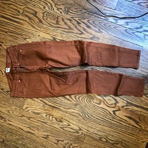 Guess by Marciano burnt orange skinny jeans sz 26